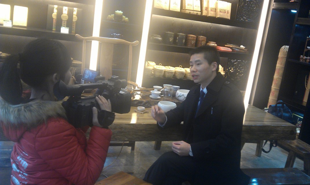 总经理刘东南先生接受安化电视台采访